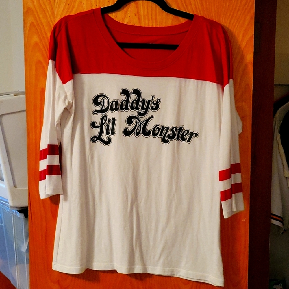 HARLEY QUINN long sleeve T-shirt XL